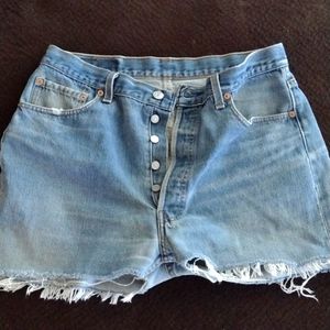 Levi's Cut Shorts Size 36W